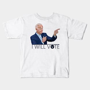 I will vote Kids T-Shirt